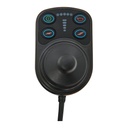 Cricket GP302 joystick, round knob with four buttons and a cable