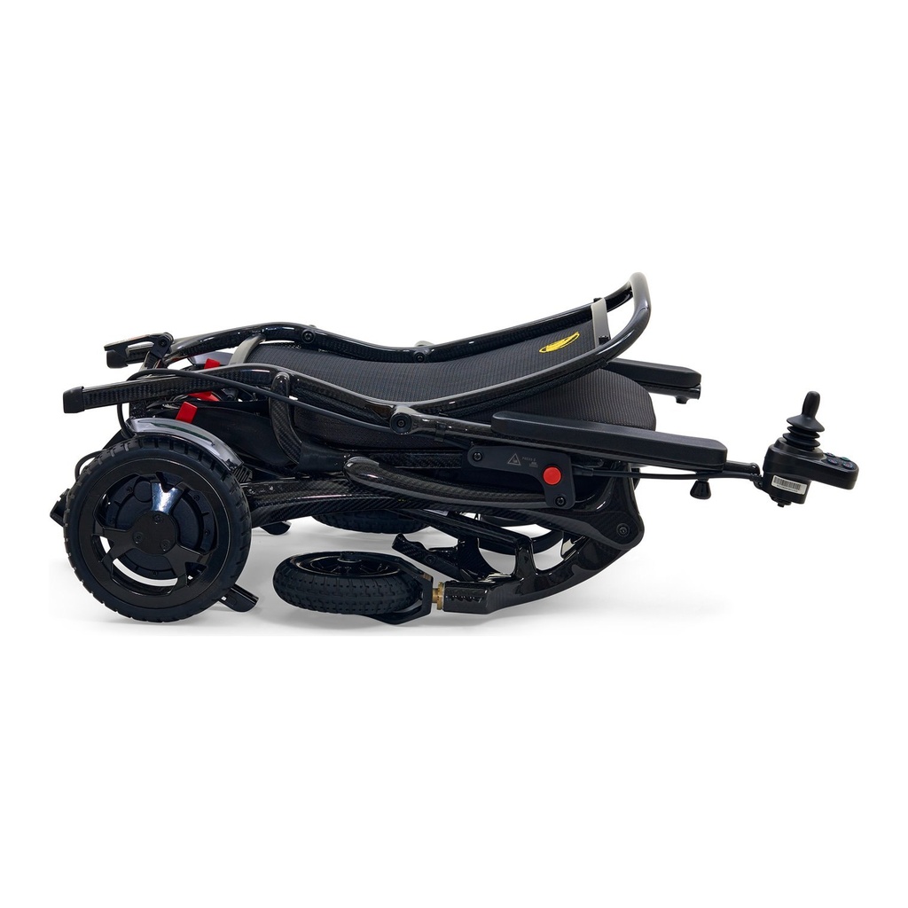 Cricket GP302 folded flat, wheels and frame packed for a car