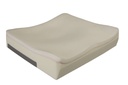 Jay Ion cushion foam base without covers, showing the layered foam and the hook-and-loop strip along the front edge