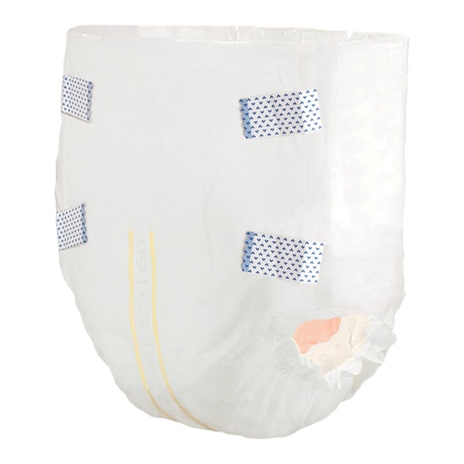 The maker's illustration of the SmartCore brief and its closure tabs
