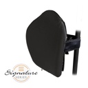 JAY Zip pediatric wheelchair back with a black stretch cover, seen from the rear