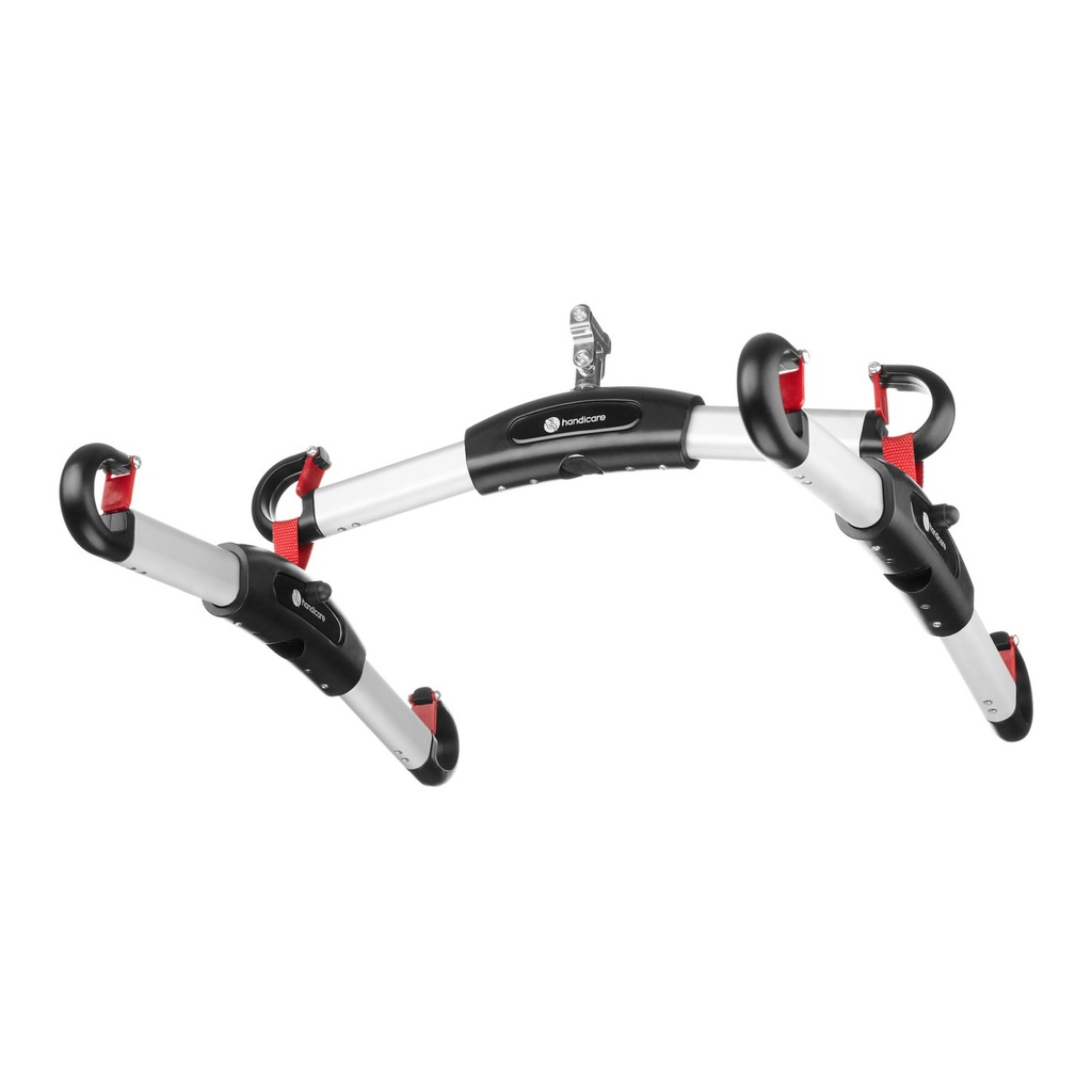 Handicare SlingBarSpreader M side bars fitted across the sling bar, making a wider lifting bar