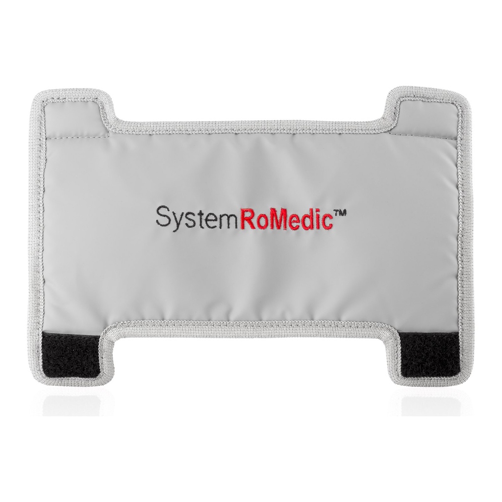 Third view of the Handicare MiniLift wipeable sling bar wrap cover