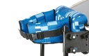 Close view of the Leckey Freestander support pads on the frame