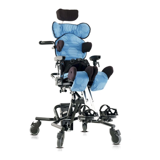 Leckey Mygo Seating System with headrest and laterals on its base