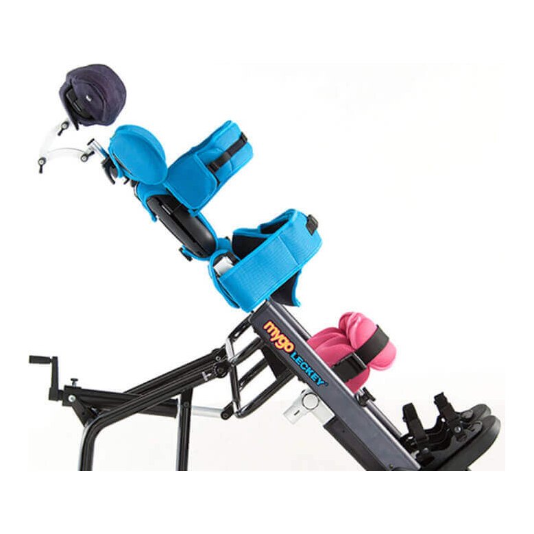 Leckey Mygo Stander frame reclined for supine standing