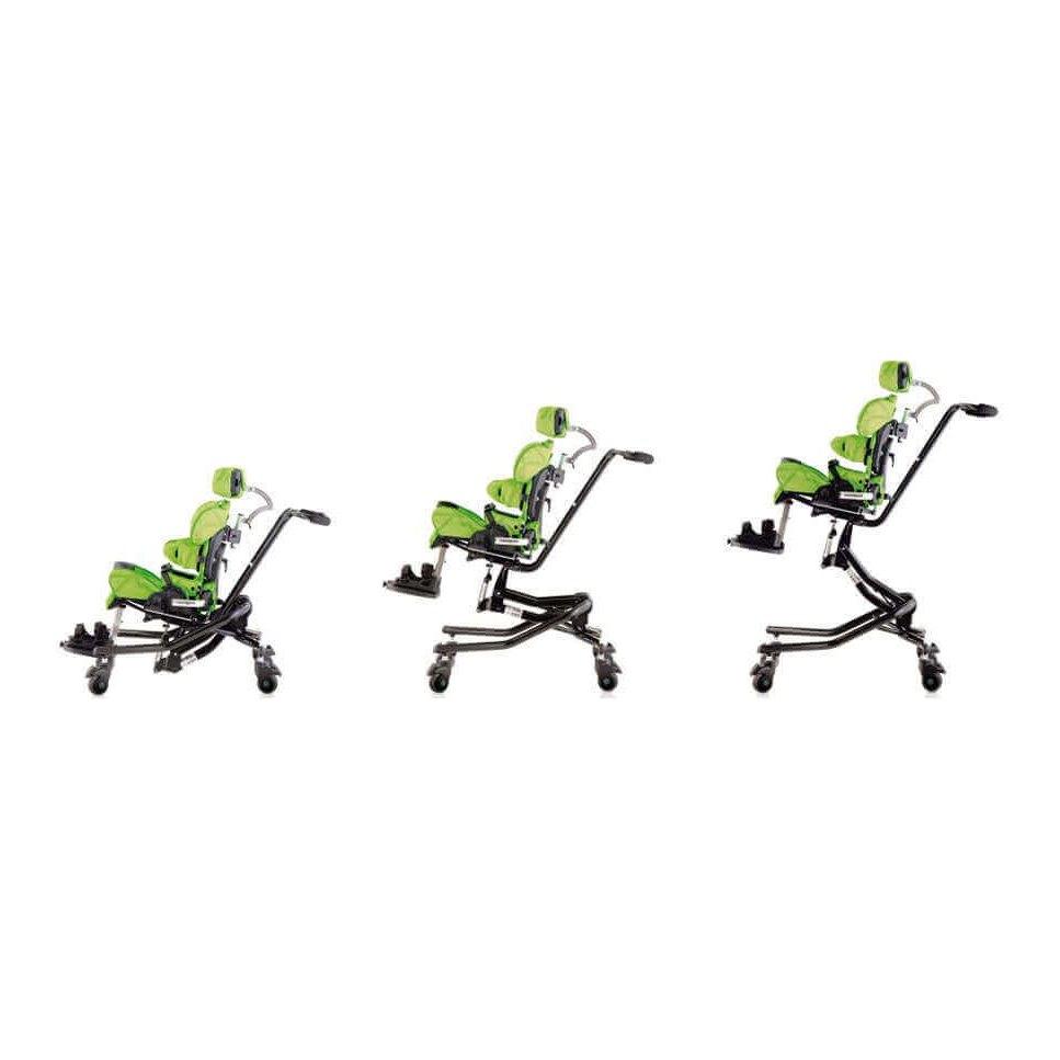 The Squiggles Seating System shown from three angles
