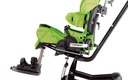 The Squiggles Seating System tilted on its chassis