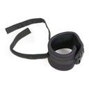 JAY padded wrist strap with its hook and loop strap laid out beside it