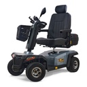 Rear three-quarter view of the Stone Grey Eagle All Terrain GR596 and its rear box