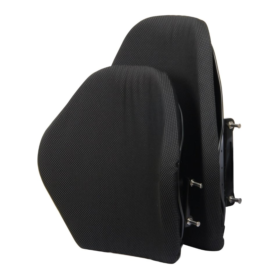 Matrx E2 backrest face in its cover, front view