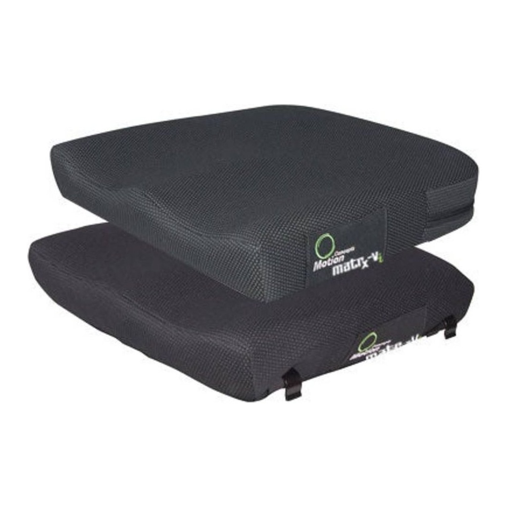 Matrx Vi foam wheelchair cushion with Meshtex cover, 16 in by 16 in