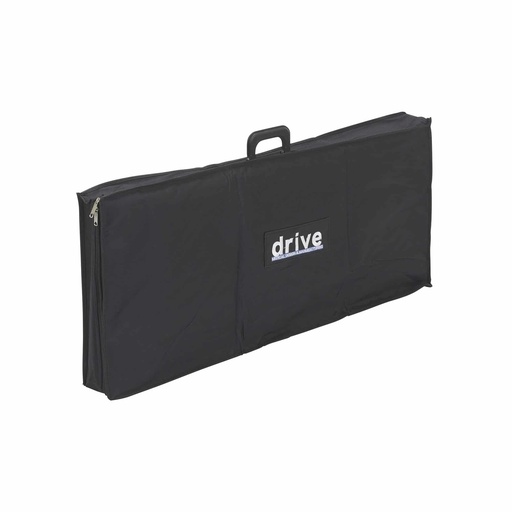 Black Drive carry bag for the single-fold wheelchair ramp, zipped with a handle