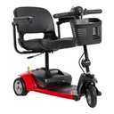 Venture RSC39 three wheel travel scooter from the rear, basket and seat
