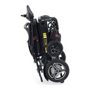 Stride GP301 folded and standing, Golden Stride mark on the frame