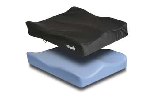 Cover lifted above the blue coated foam base of the Soft Combi P