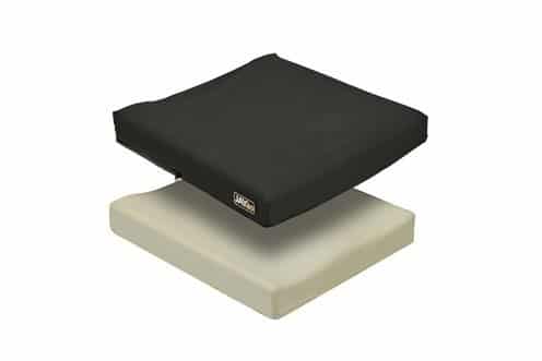 Black GO cover lifted off the foam base, with both parts shown apart