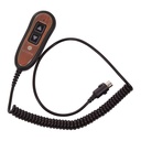 Golden hand control with a coiled cord for the Cambridge PR-401