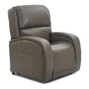 Golden EZ Sleeper PR-735 in taupe fabric, three-quarter view on white