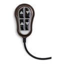 Hand control for the Golden Holmes UC830, with head and seat buttons