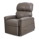 Golden MaxiComforter PR545 lift chair from the front, grey