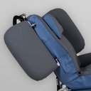 Back of the K-Care Air Comfort Chair, blue side wings