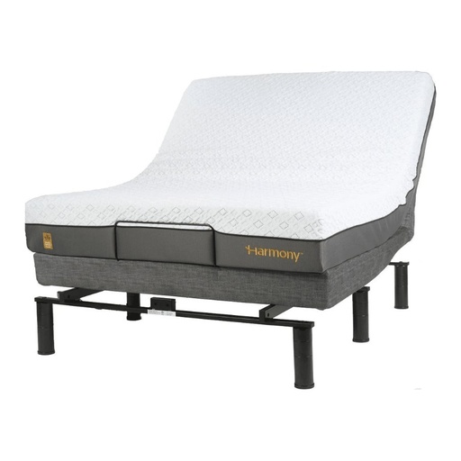 Harmony 3 adjustable base with the head and the foot both raised