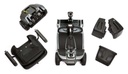 Revo 2.0 taken apart without tools: seat, front and rear frame sections, two battery boxes and the basket