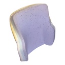 Gel-infused memory foam top over the high-resilience base of the Fusion 1 back