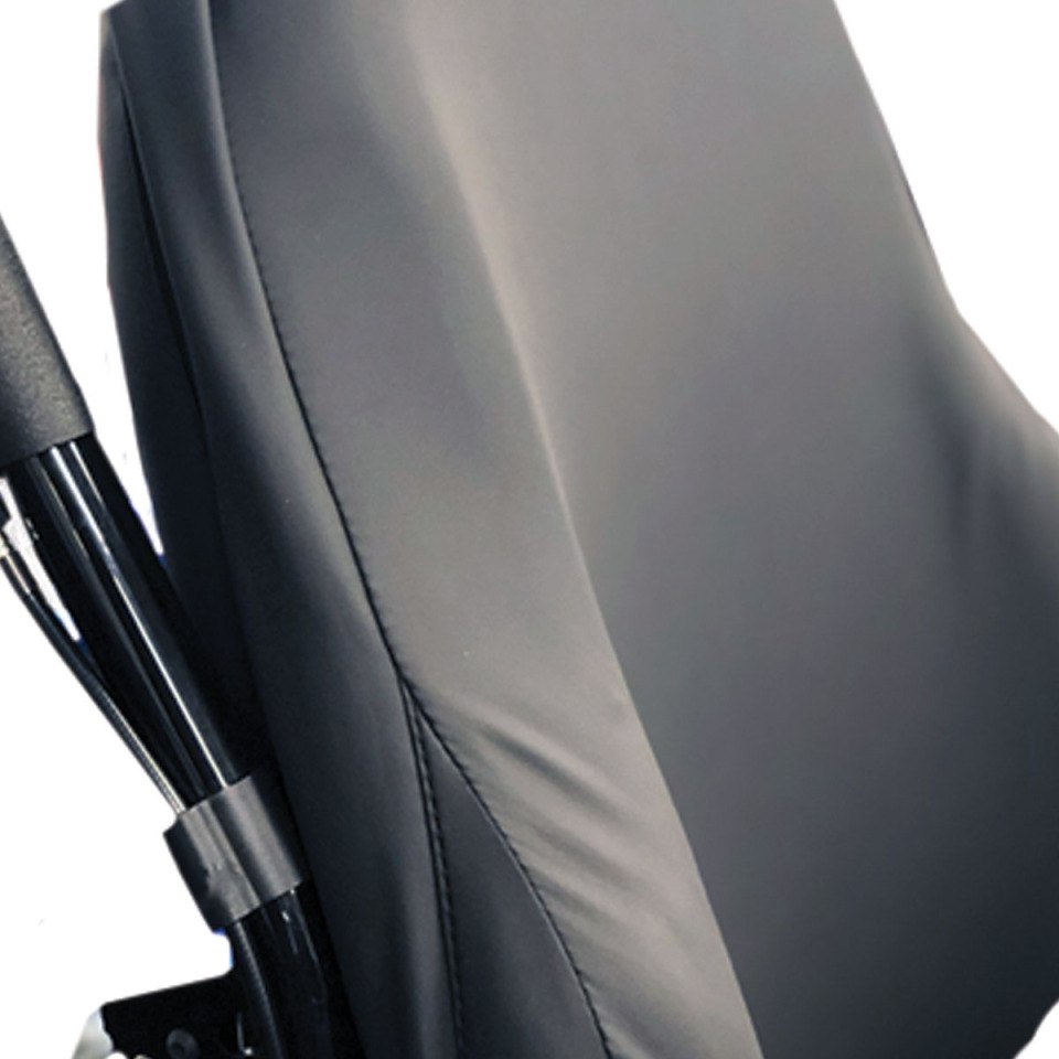 Optional Teck4 incontinence cover fitted over a Maple Leaf Fusion 1 back