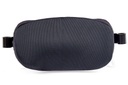 The Phantom Back's mesh-faced cover seen straight on, with the quick-release clamps at both sides