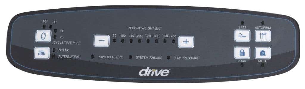 Wide view of the Med-Aire Plus 14029DP mattress system
