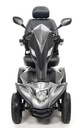 Front view of the Drive Cobra GT4 scooter showing its tiller, mirror and headlight