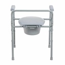 Drive Medical Folding Steel Commode RTL11158KDR