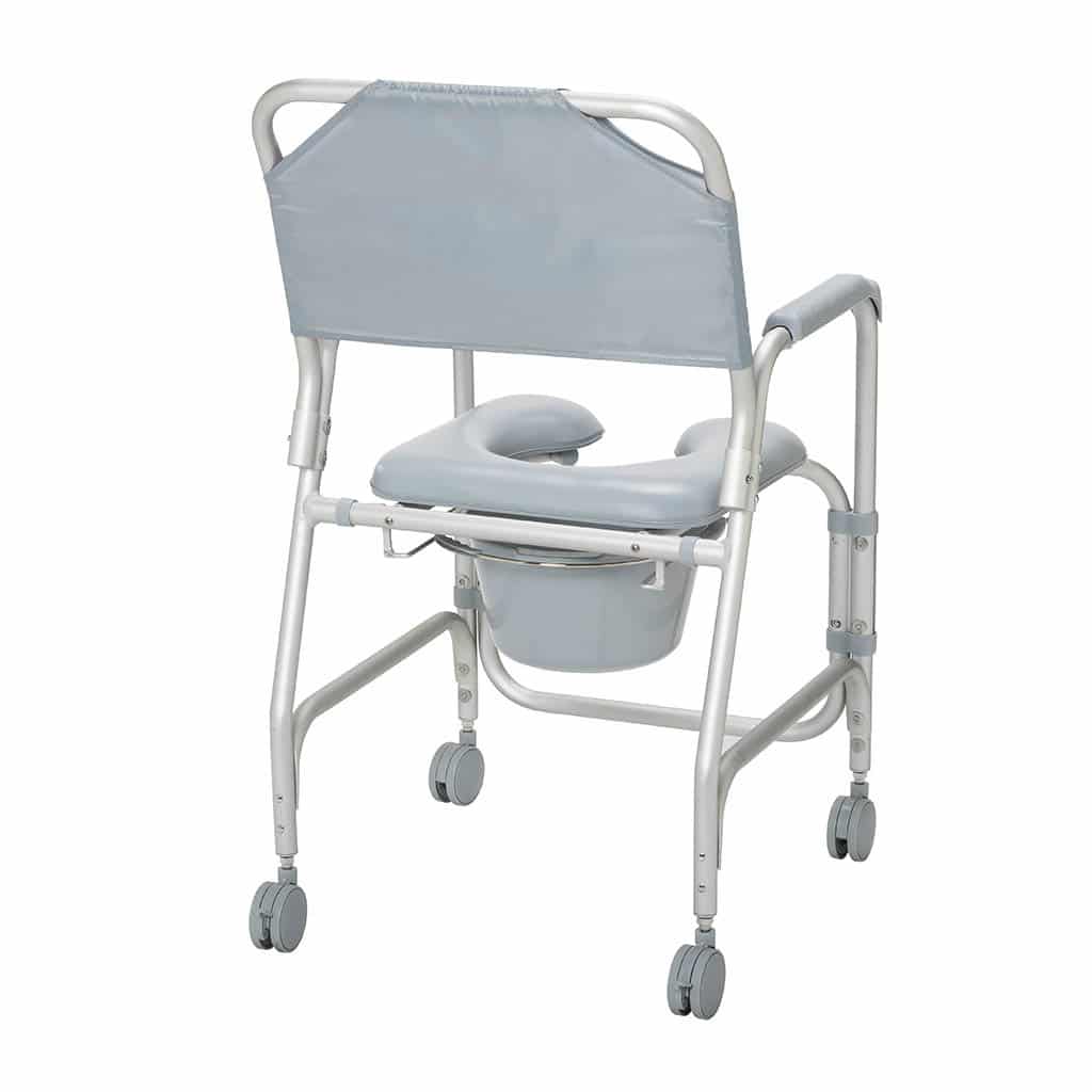 Drive Medical Aluminum Shower Chair and Commode 11114KD-1
