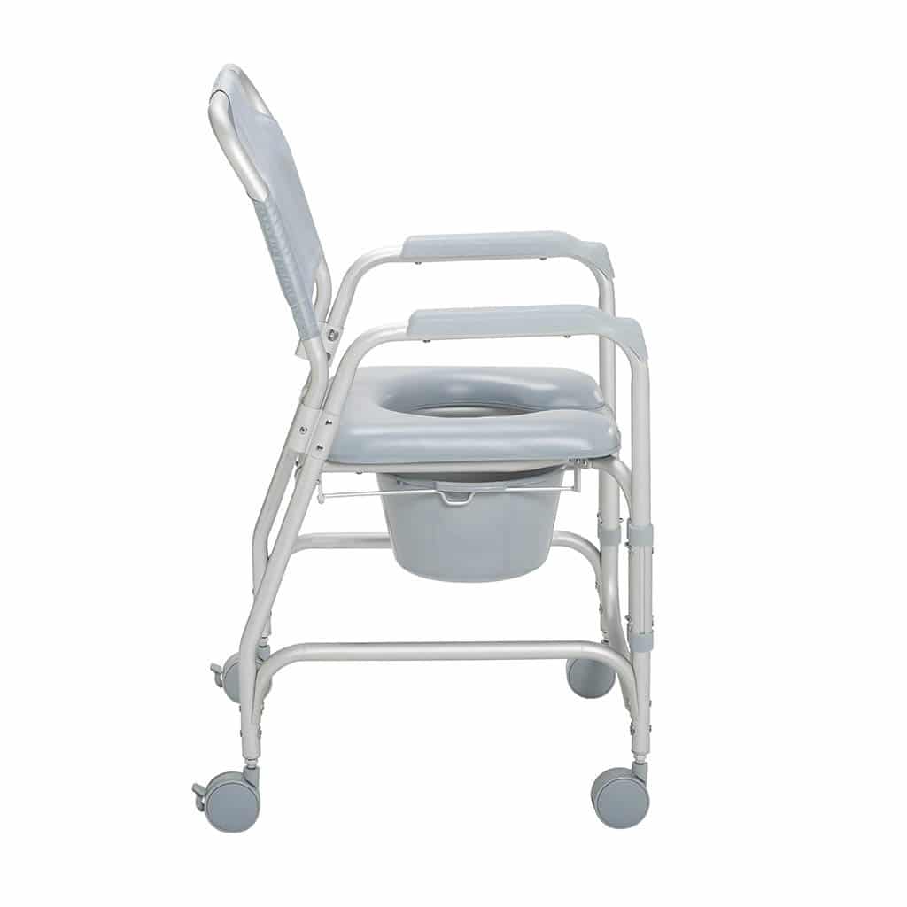Drive Medical Aluminum Shower Chair and Commode 11114KD-1