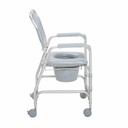 Drive Medical Aluminum Shower Chair and Commode 11114KD-1