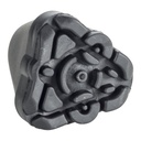 Airgo Flex-Grip Cane Tip, Black 735-001