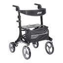 Drive Nitro Elite CF Carbon Fiber Rollator with 10 in Casters, RTL10266CF