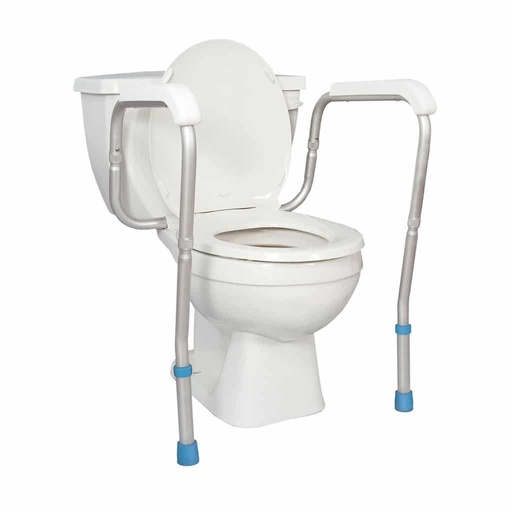 [770-665] Aquasense Adjustable Toilet Safety Rails, To Floor