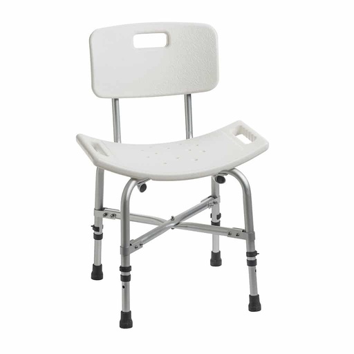 [12021KD-1] Deluxe Bariatric Shower Chair With Cross-Frame Brace