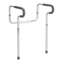 Toilet Safety Frame with Padded Arms by Drive Medical, RTL12000