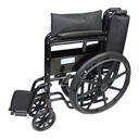 Ezee Life Economy Wheelchair 18 Inch Steel CH1090-18