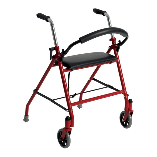 [1239RD] Drive Two Wheeled Walker With Seat