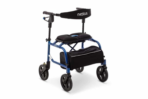 [470018R] Nexus Iii Rollator Category 3 (MW3DG0045) (RED, SUPER LOW  - 18" SEAT HEIGHT)