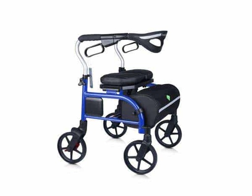 Evolution Trillium Type 3 Rollator (AA0001307) (REGULAR - 21" SEAT HEIGHT, RED)