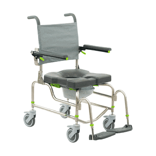 [Z405] Raz Ap Shower Commode (18”W x 16”D - Front Access)