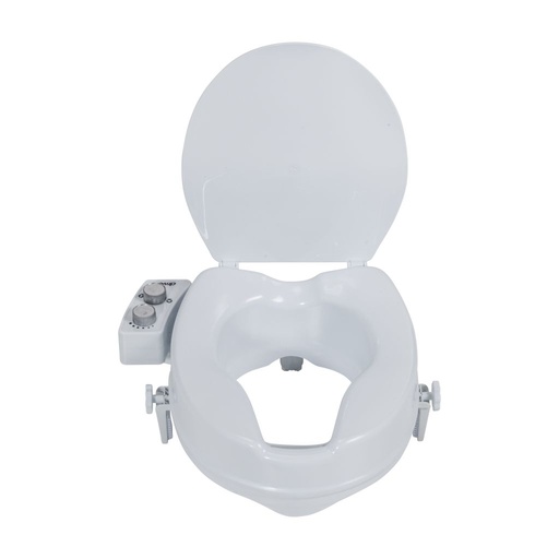 [RTL12C005-WH] Preservetech Raised Toilet Seat With Bidet