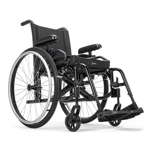 Kimobility Catalyst 4E Category 2 Folding Wheelchair (WM0001928) (RED, 14" SEAT WIDTH, 16" SEAT DEPTH)