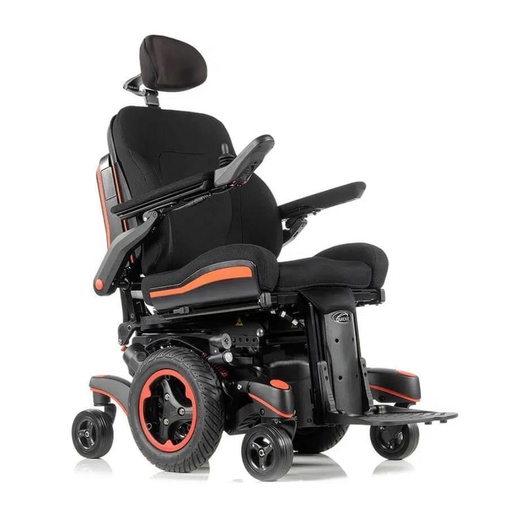 [WP0000686] Sunrise Q700M Power Chair Category 3 (WP0000686) (RED, 16" SEAT WIDTH, 16" SEAT DEPTH)